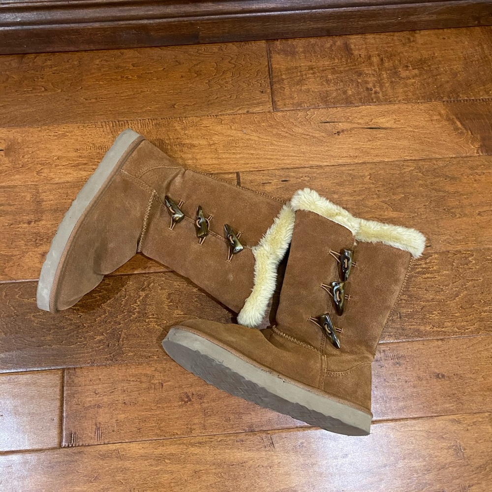Style & Co. Faux-fur Brown Boots